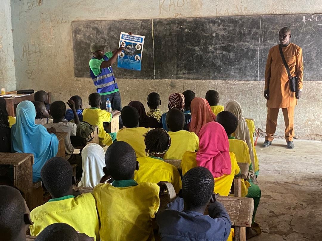 Sensibilisation WASH et hygiène en milieu scolaire